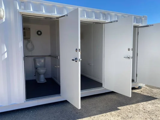 Durable Portable Bathroom Units for Commercial and Industrial Use