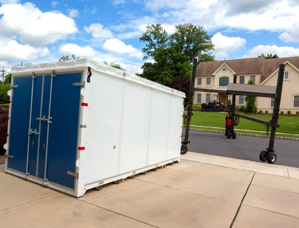 Portable Mobile Containers for Construction Sites and Workplaces