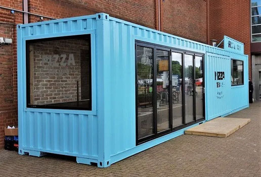 Modern Portable Canteen Units for Staff Dining Facilities
