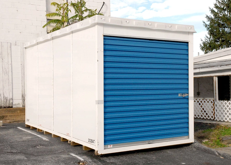 portable storage outside