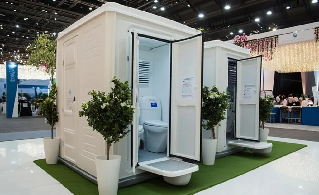 Modern Portable Restroom Units for Outdoor Events in Jeddah